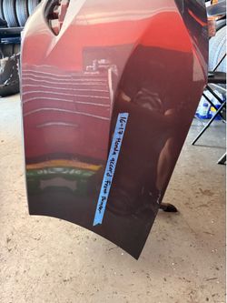 16-17 Honda accord rear bumper