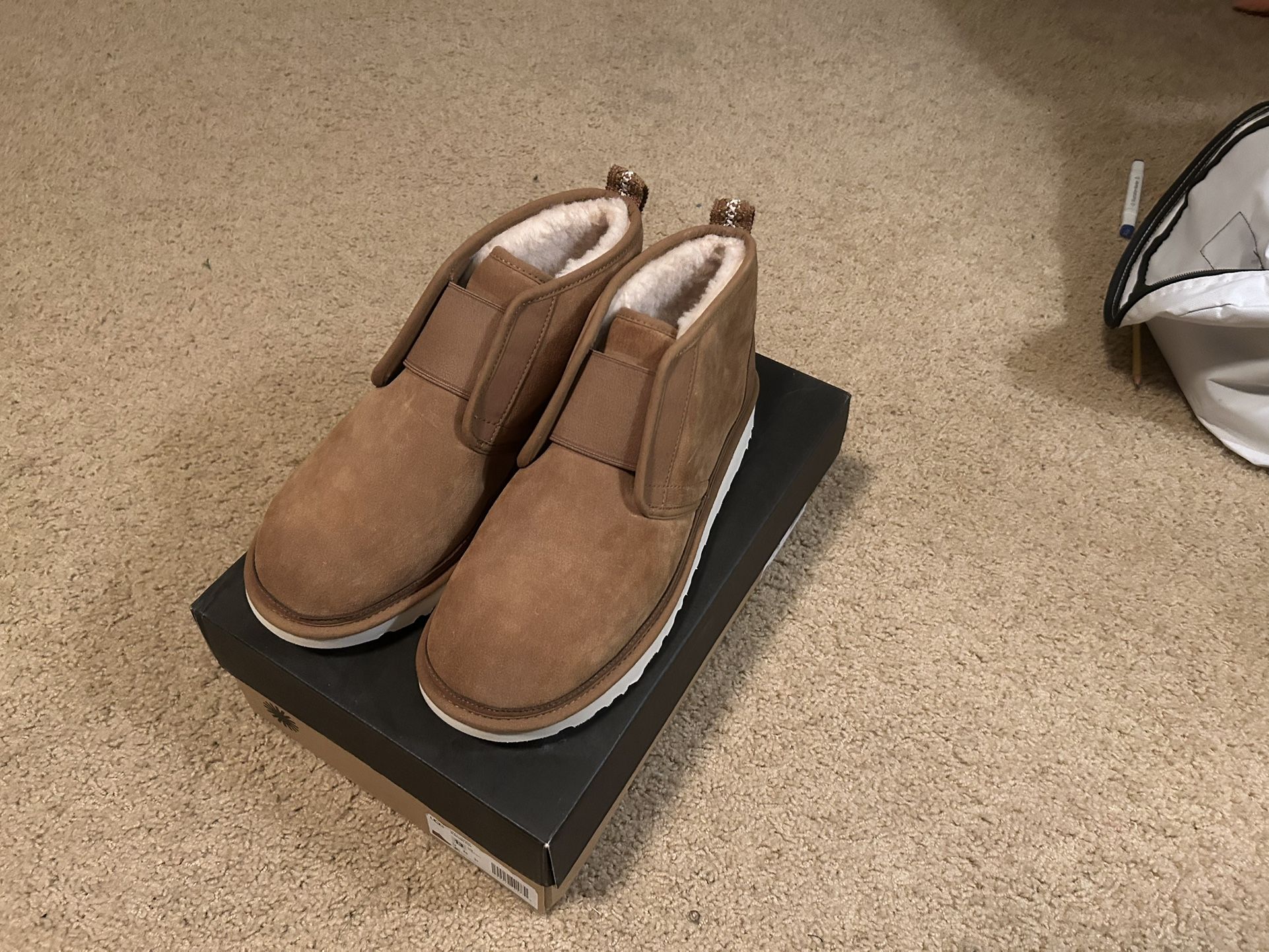 Size 13 UGG NEUMEL FLEX CHESTNUT BOOTS MEN'S