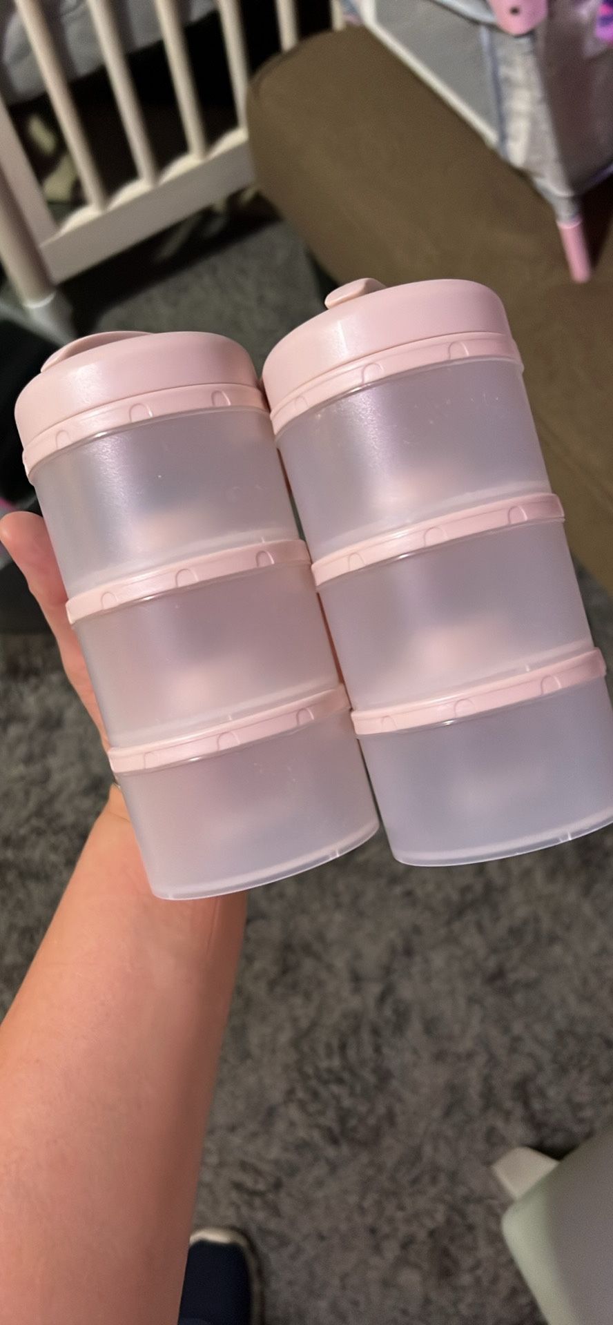 Two Sets Of Formula Dispensers