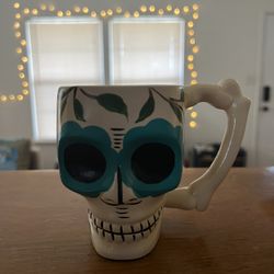 Handmade Skull Mug