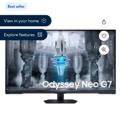 43in Samsung Odyssey NEO G7 GAMING MONITOR NEW