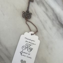 Wedding Favor-Skeleton Key