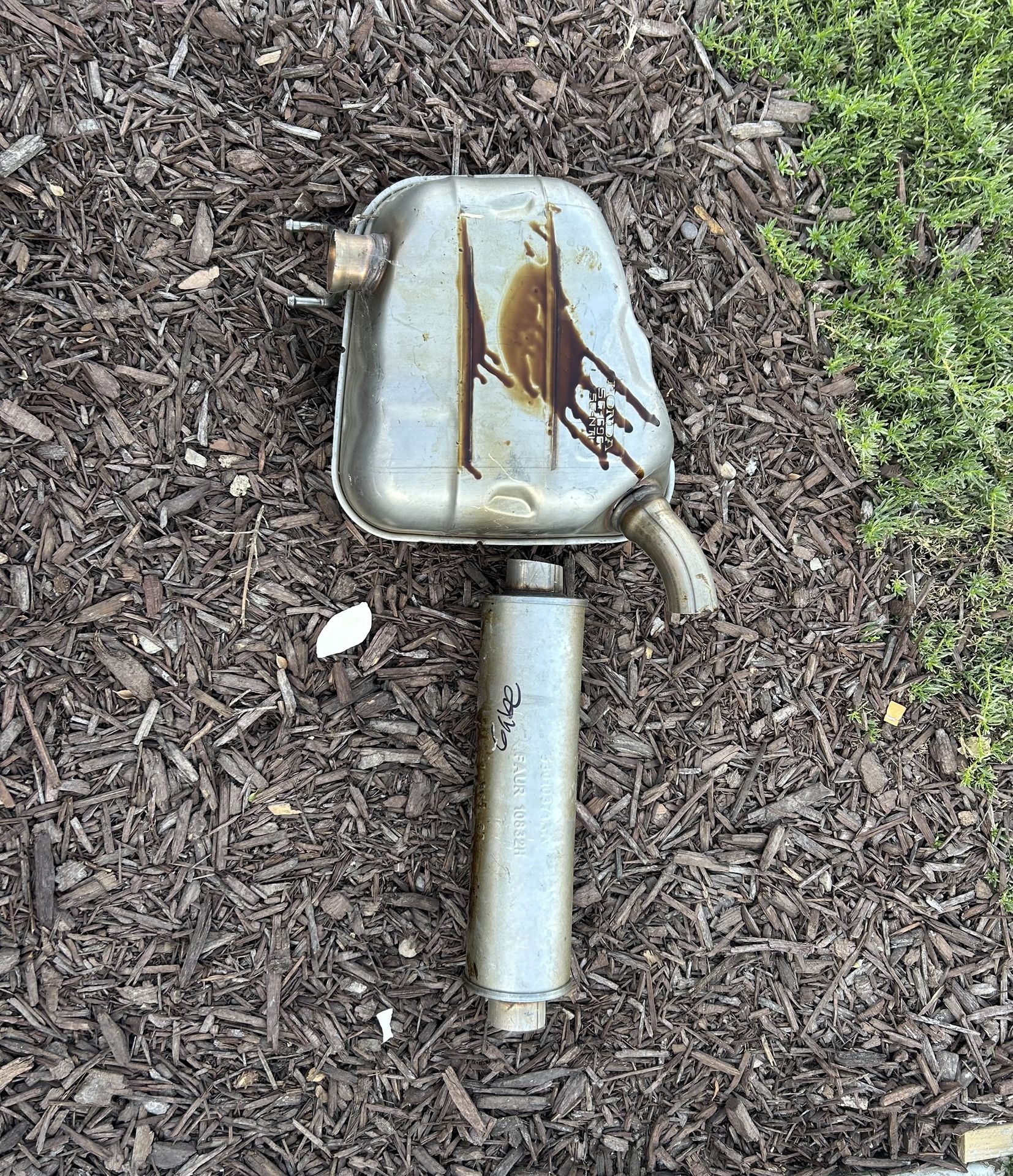 2021 Honda Civic OEM Muffler and resonater