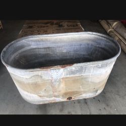 Galvanized Stock Tank