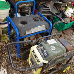 4 Generators All They Needs Carb Cleaned In Order To Work