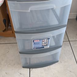 3 Drawer Storage Bin