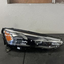 2021-2022-2023 AUDI E-TRON GT RIGHT HEADLIGHT LED PARTS ONLY OEM USED 
