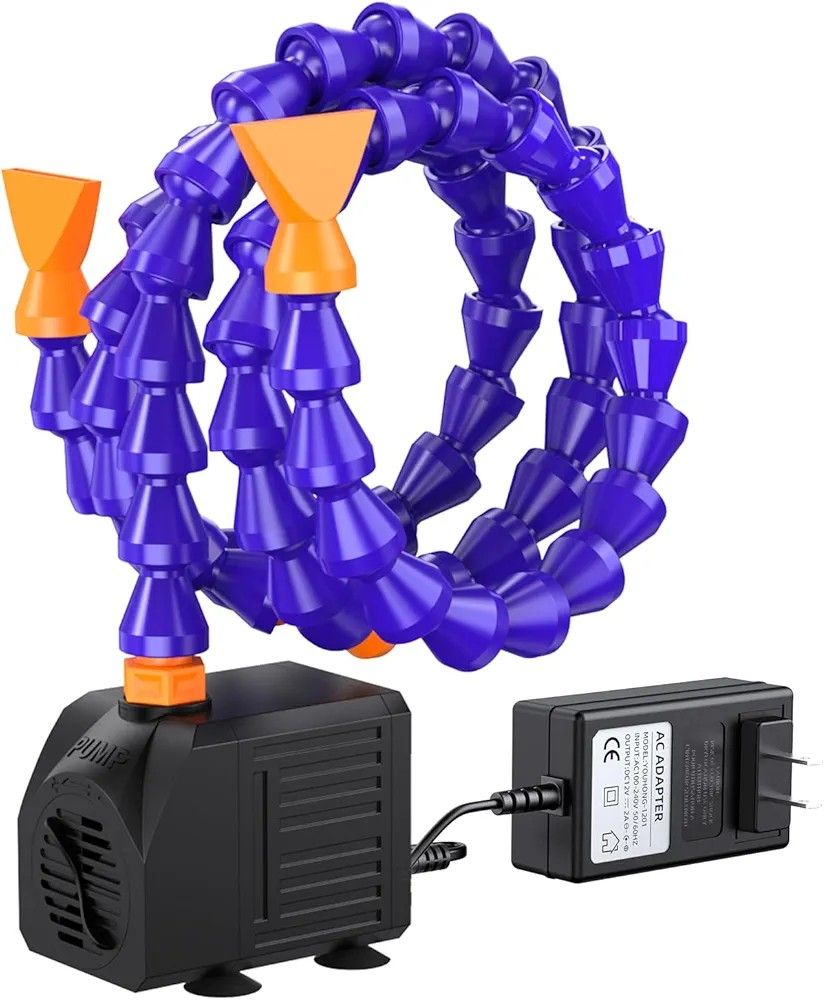 Submersible Water Pump - DC 25W 400GPH 1500L/H with Water Pipes & 5.2ft High Lift - for Water Table Aquarium, Pond, Hydroponics, Fountain