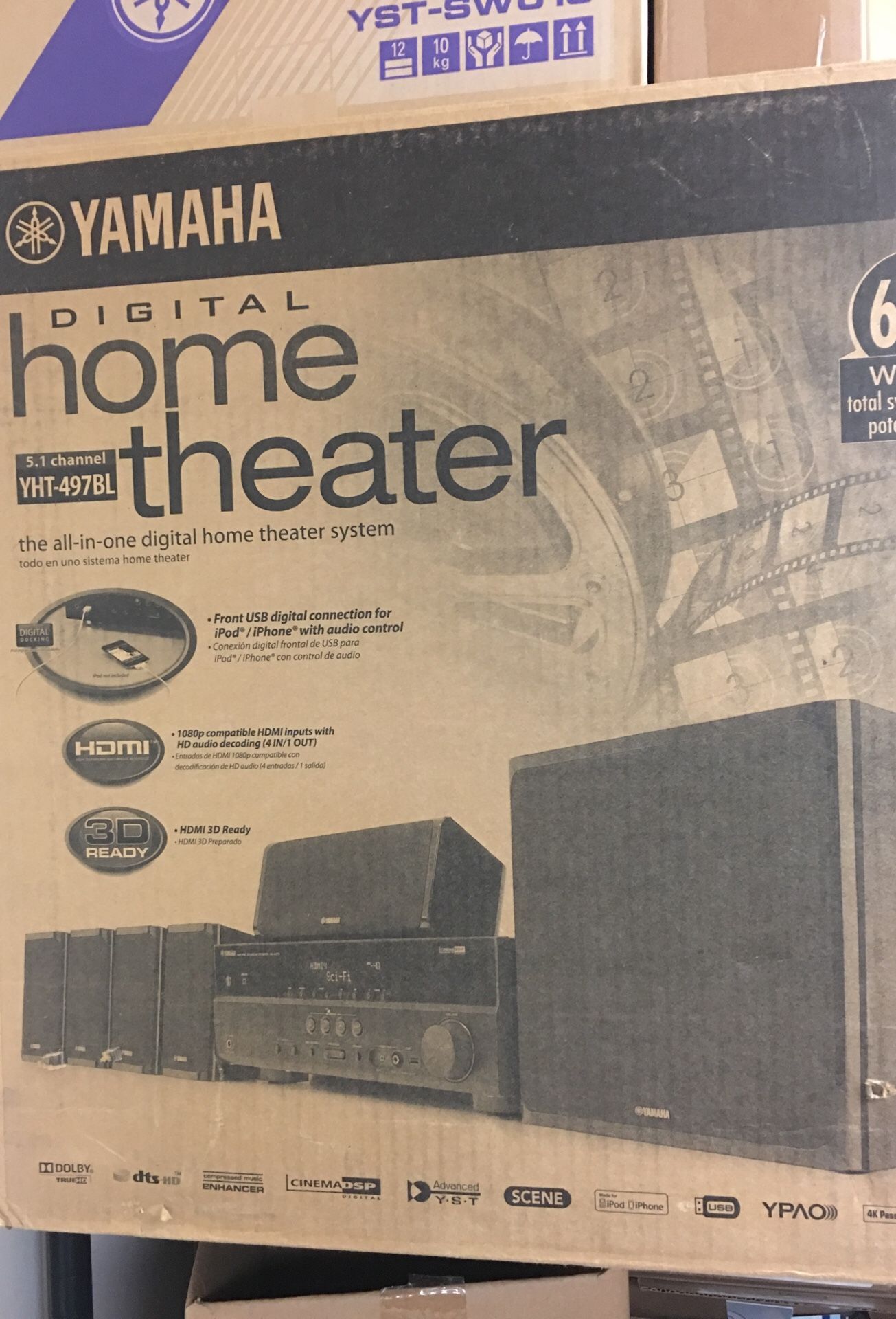 Yamaha YHT-497BL home theatre