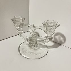 Indian Glass Candle Holders 