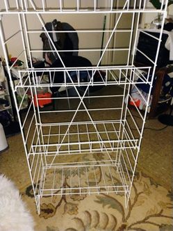 Wire shelf pickup only cash