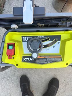 Table saw 10 inch used good condition $100. Pickup only Fontana