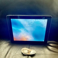 Apple iPad 2 black/ gray Wi-Fi 64GB Model A1395 - With Charger