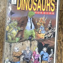 Dinosaurs for Hire #2 (Eternity Comics June 1988)