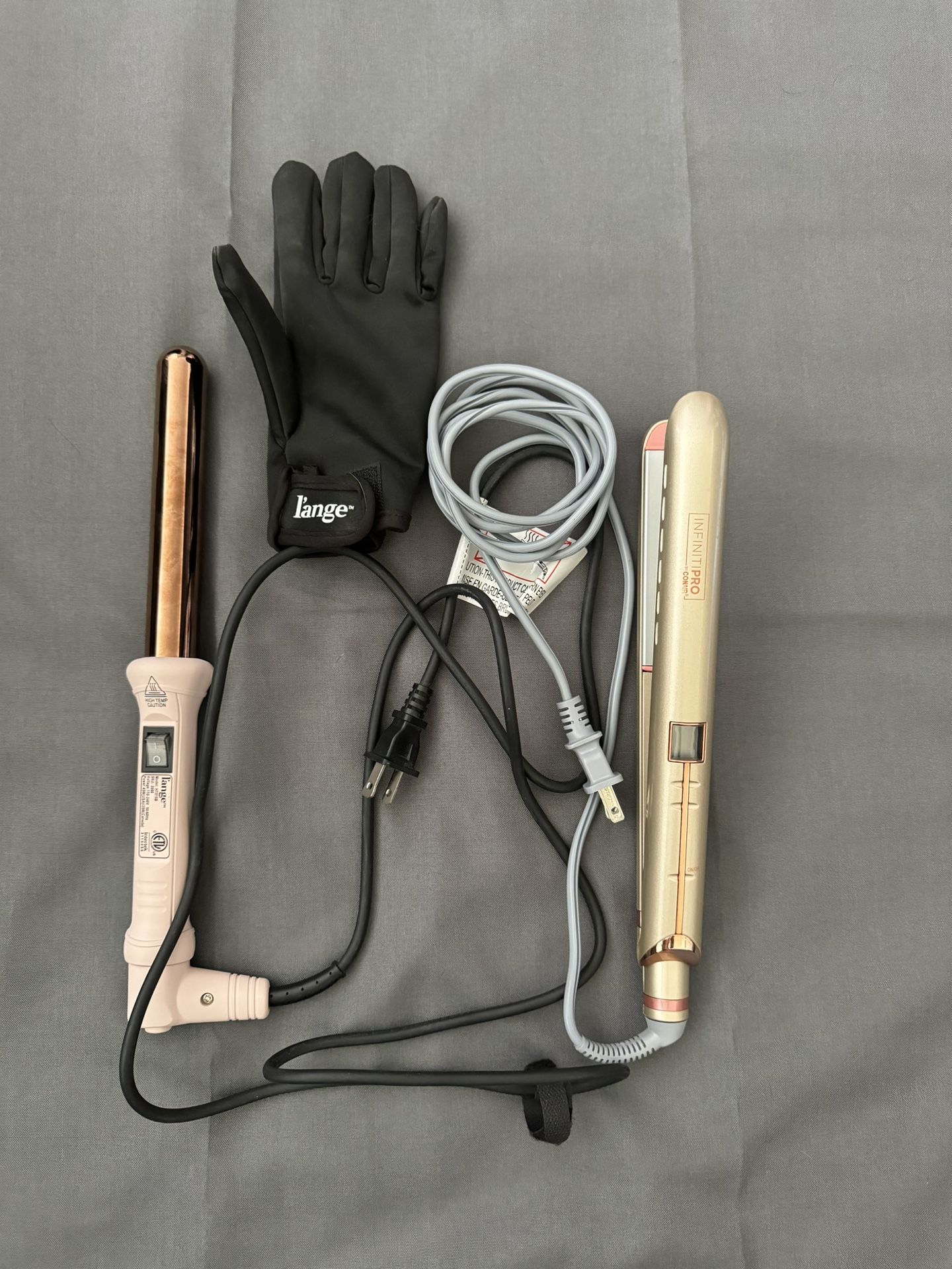 Lange Hair Straightener And Curling Wand
