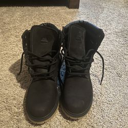 black aldo boots 