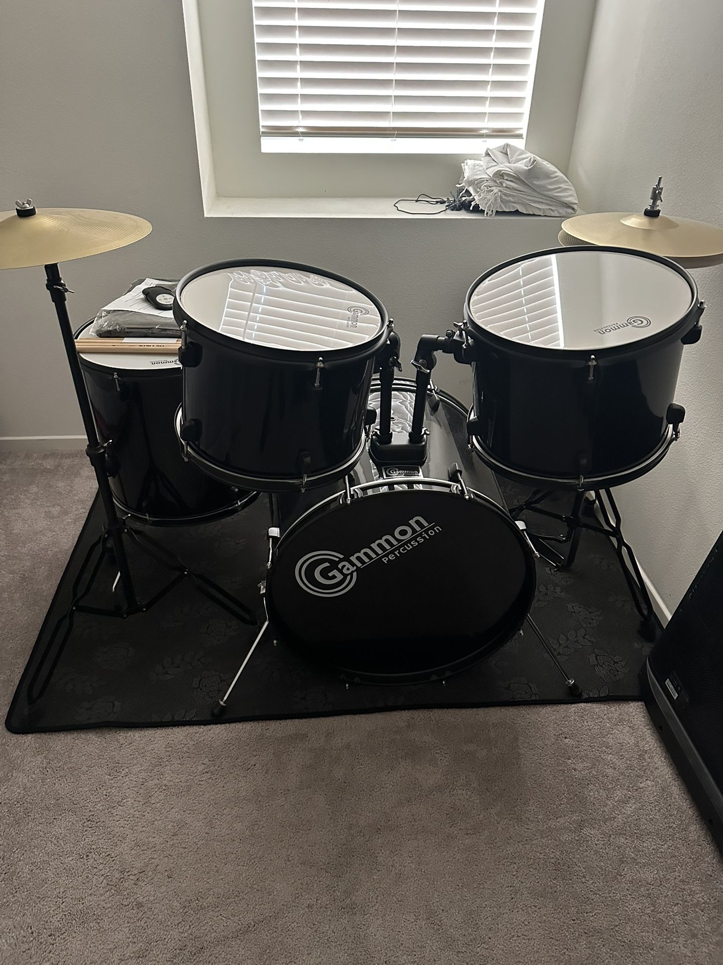 Gammon Percussion Drum Set
