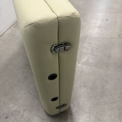 Saloniture Professional Portable Folding Massage Table with Carrying Case - Cream