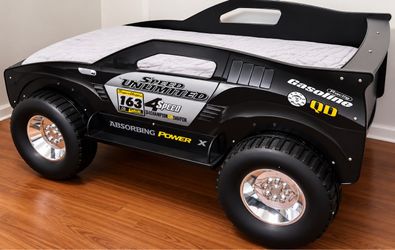 Monster Truck Kids Race Car Bed