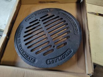 Advance Drainage 12" nyoplast ductile iron drop in grate