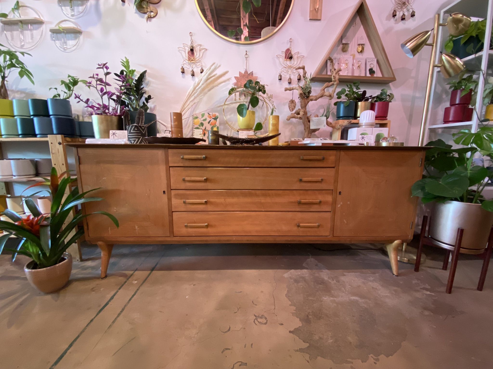 Renzo Rutili for Johnson Furniture Mid-Century Credenza