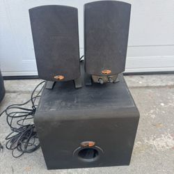 Klipsch THX Lucasfilm Speakers , Computer Speakers, Klipsch 