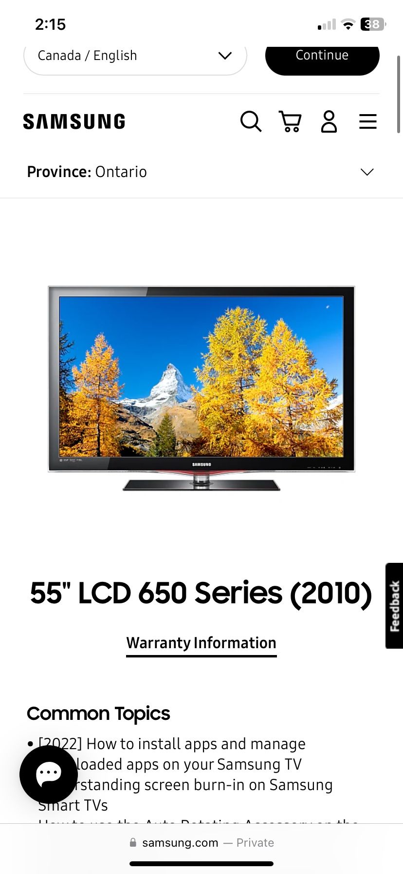2010 Samsung Tv 1080p
