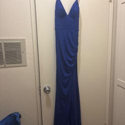 Navy Blue Formal Dress