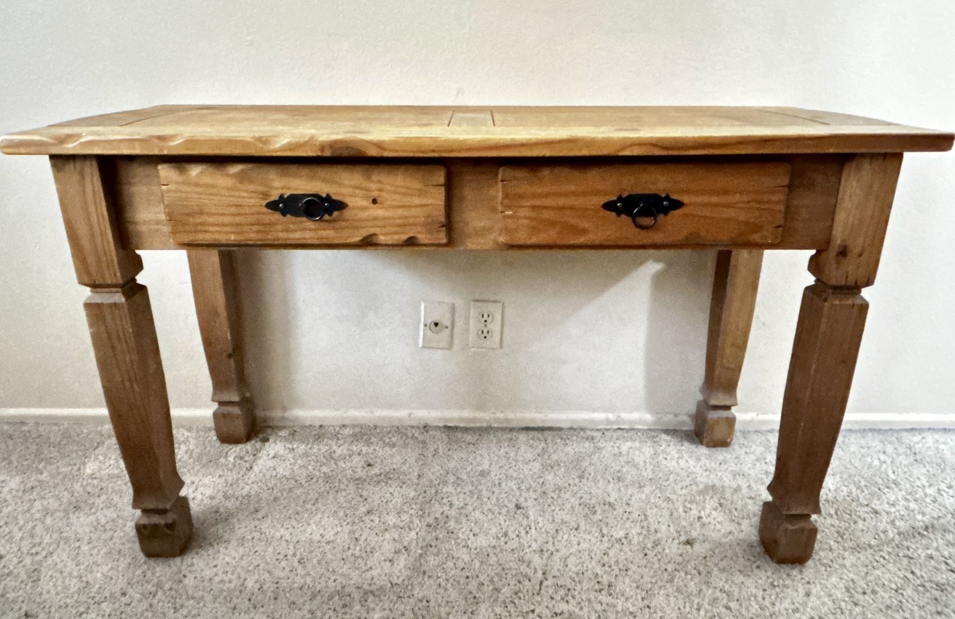 Beautiful Solid Wood Console Table