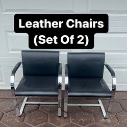 Office Black Chairs (Set Of 2) PickUp Available Today