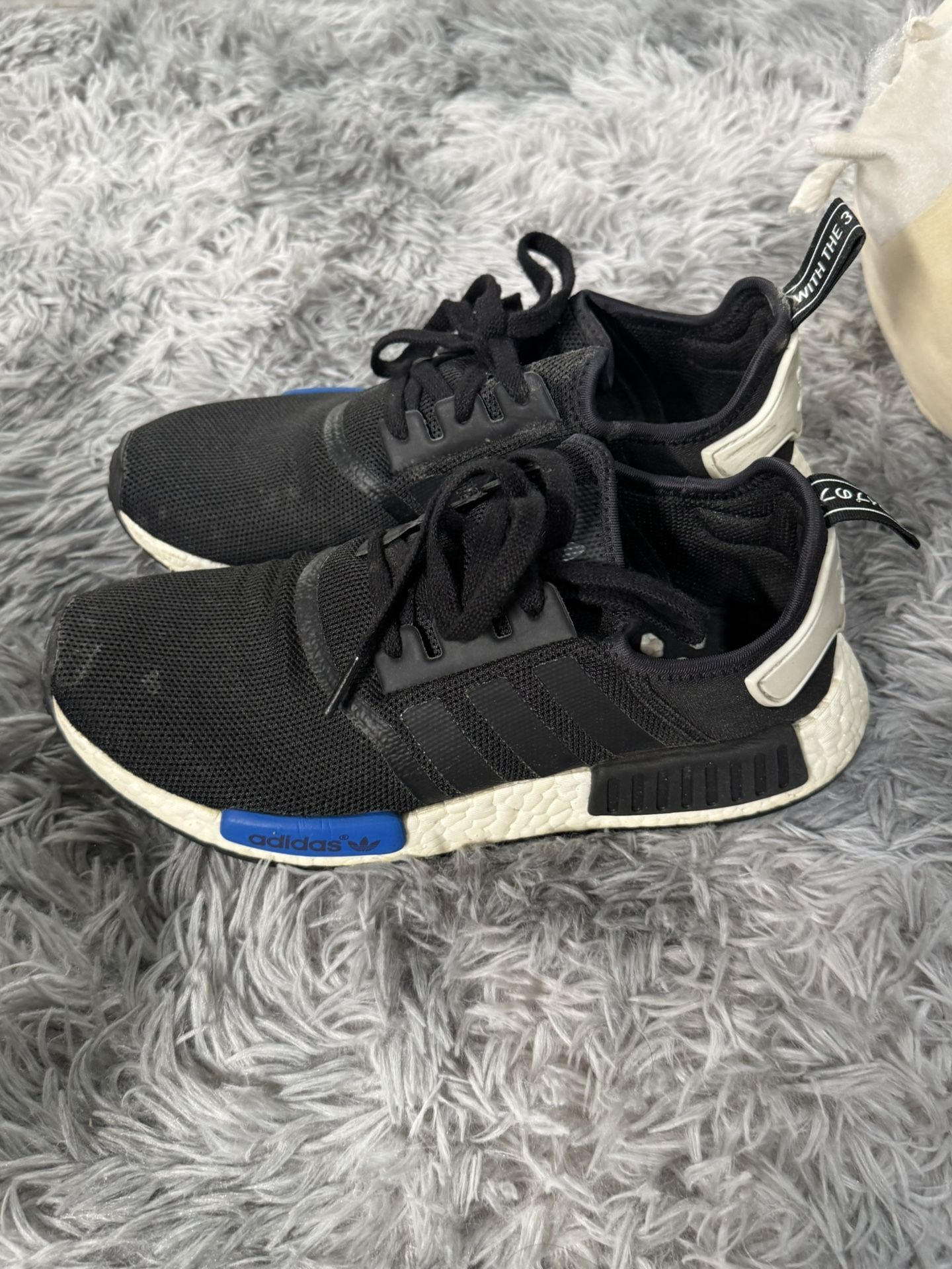 Adidas NMD R1J Core Black Mesh Tokyo Size 7 Mens