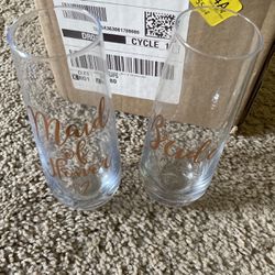 Bride And Maid Of Honor Glasses