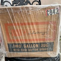 Unopened Sears Ted Williams Two Gallon Jug