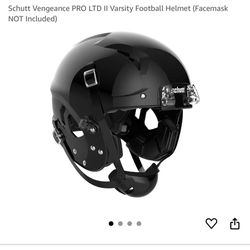 Schutt Vengeance PRO LTD II Varsity Football Helmet with Schutt V-EGOP II-TRAD-NB Face mask 