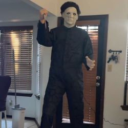 6.3 Ft Halloween II Michael Anamotronic (Motion)