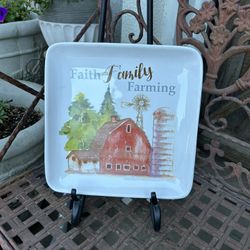 Faith, Family, Farm Plate!