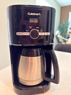 Cuisinart 12-Cup Programmable Thermal Coffeemaker (Black / Stainless Steel)