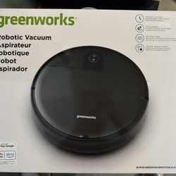 Brand New Green works Robot Vacuum In Box Sealed  Price Firm
