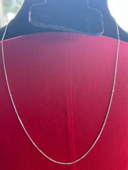 Italian Box Curb Chain Necklace