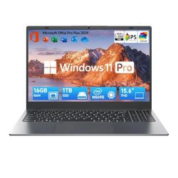 15.6 Inch Laptop-Computer with Office 365