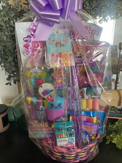Trolls Easter basket