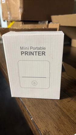Mini printer portable