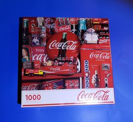 Puzzle Coca Cola Memories 1000 Piece Springbok Jigsaw 24 x 30