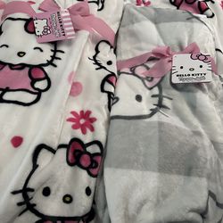 Hello kitty blankets 