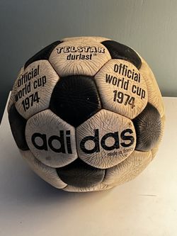 Original Adidas, 1974 World Cup, Soccer Ball, Germany, France 