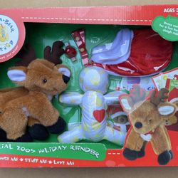 New Build A Bear Workshop Reindeer 