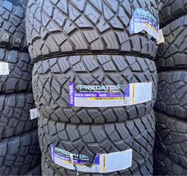 17” Predator New Mutant X-AT Tires Brand New 35x12.50R17