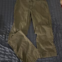 Green Carrhart pants