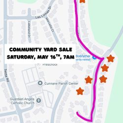 Santee Community Yard Sale -  THIS SATURDAY 16TH