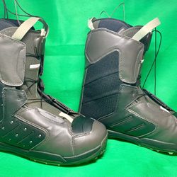 Salomon ‘Snow board Boots Mens 11-11.5 Solace Black ‘Snow boarding Speed Power Lace